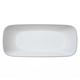 Corelle Vorspeise-Tablett aus Vitrelle-Glas 26,75 cm, 6er-Set, Pure White