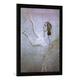 Gerahmtes Bild von Valentin Alexandrowitsch SerowDie Tänzerin Anna Pawlowa in dem Ballett 'Les Sylphides', Kunstdruck im hochwertigen handgefertigten Bilder-Rahmen, 50x70 cm, Schwarz matt