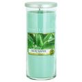 YANKEE CANDLE Large Pillar Aloe Water Duftkerze, Glas, Jade, 19.2x8.3x8.3 cm