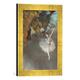 Gerahmtes Bild von Edgar DegasDer Star, Kunstdruck im hochwertigen handgefertigten Bilder-Rahmen, 30x40 cm, Gold Raya