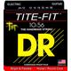 DR Strings Tite Fit Elektrischer runder Kern 10-56