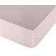 Play Basic Collection Glatte Spannbetttuch für Bett, 105 Rosa