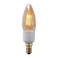 Sylvania 0027113 Toledo Retro dimmbar Kerze LED Lampe, Glas, Magma Glow, E14, 4,5 Watt