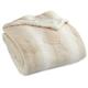 Eurofirany CHON/P/Ellen/NAT Decke Mikrofaser, 170 x 210 x 1 cm, beige