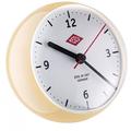 Wesco Mini Clock Küchenuhr, Kunststoff, Mandel 12 x 12.5 x 12 cm