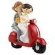 Mopec Y961 – Figur Kuchen-Paar Braut Pop & Fun Motorbike, 17 cm