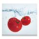 Zeller Herdblende-/Abdeckplatte Tomato Splash, Glas, 56x50x2 cm