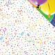 Unbekannt Zeiten IT 'S Party Time Doppelseitig Karton 12 Zoll x 12-inch-Confetti Celebration (25 Stück)