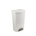 Addis Pedal Bin, Linen/Cream, 50 Litre