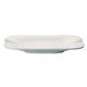 Villeroy & Boch Pasta Passion Lasagne-Teller, 2er-Set, 32,5 x 22,4 x3,8 cm, Premium Porzellan, Weiß
