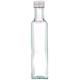 gouveo 24 Leere Glasflaschen Maraska 250 ml incl. Schraubverschluss Silber und Flaschendiscount Rezeptbroschüre