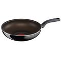 Tefal So Intensive D50319 Wokpfanne, 28 cm, antihaftversiegelt, schwarz/metallic