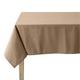 COUCKE Tischdecke Rechteck Uni Cappuccino Baumwolle 150 x 190 cm