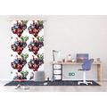 AG Design Avengers Marvel, Gardine/Vorhang, FCPL 6123, 140x245 cm-1 Teil, Stoff, Multicolor, 0,1 x 140 x 245 cm