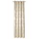 Deko Trends Cosmic 6237013 78 Oesenschal, Stoff, Creme, 245 x 146 x 0.1 cm