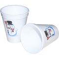 HEKU 240 Thermo-Trinkbecher mit Schneemann-Motiv, 0,2l