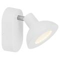 AEG Titania LED Wandspot, indirektes Licht, schwenkbar, 500 Lumen, Aluminium, Integriert, 5 W, weiß/Chrom, 14.4 x 10.5 x 15.8 cm