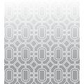 Myspotti LK-XL-1169 Fensterfolie Oriental Pattern statisch haftend, Kunststofffolie, grau/transparent, 90 x 100 x 0,1 cm