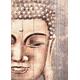 Innova fp07378 Rahmen Deko, Motiv Buddha Face Holz Beige/Braun 48,0 x 68,0 x 1,0 cm