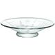 LSA International RBG Kew Servierplatte, Transparent, 28 cm Durchmesser, 2-teilig