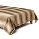 Pile Poil Plaid PU Wolf Synthetikfasern Braun 180 x 140 cm