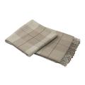 BELLORA Riga Plaid, Wolle, Beige, Single, 130 x 180 cm