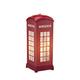 Linea Zero 690, Phone Booth, Plastik, Red, 13 x 13 x 34 cm