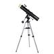 Bresser Spiegelteleskop Galaxia EQ-Sky 114/900 mit Smartphone Kamera Adapter und hochwertigem Objektiv-Sonnenfilter, inklusive Montierung, Stativ und Zubehör