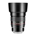 SAMYANG MF 85mm F1.4 AS IF UMC für Fuji X – Vollformat Portrait Objektiv für K-Mount, geeignet für Fuji X, manueller Fokus, für Fujifilm X-T4, X-T200, X-Pro3, X-A7, X-T30, X-T3, X-T100, X-A5, X-H1