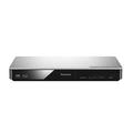 Panasonic DMP-BDT185EG 3D Blu-ray Player (4K Upscaling, DLNA, VoD, HDMI-Steuerung, USB, MKV-Playback) silber