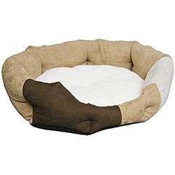 Kerbl Liegebett AMY 70 cm, Braun/beige