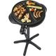 Steba VG250 BBQ-Grill VG 250 | Große Grillplatte mit 40 cm Durchmesser | stufenlose Temperaturregelung | Low-Fat: Bratflüssigkeit läuft in eine Auffangschale ab | 1800 Watt