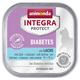 animonda Integra Protect Diabetes Katze, Diät Katzenfutter, Nassfutter bei Diabetes mellitus, mit Lachs, 16 x 100 g