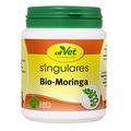 cdVet Naturprodukte Singulares Bio-Moringa 100 g - Hund, Katze, Pferd Kaninchen - Einzelfuttermittel - Reich an Vitaminen+Nährstoffen+Aminosäuren+ Eisen - aus ökologischem Anbau - 100% Bio-Moringa -