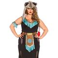 Leg Avenue 85385X - Wolf Warrior Damen kostüm , Größe 3X-4X (EUR 48-50)
