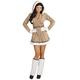 "ESKIMO" (hooded dress, legwarmers, gloves) - (XL)