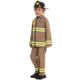 Dress Up America Kinder KJ Feuerwehrmen-Kostüm - Größe klein (4-6 Jahre)