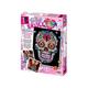 MAMMUT 8311613 - Sequin Art Teen Craft, Paillettenbild Sugar Skull, Totenkopf, Bastelset mit Styropor-Rahmen, Bildvorlage, Pailletten, Steckstiften, Anleitung, für Kinder ab 8 J.