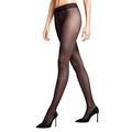 FALKE Damen Strumpfhose Pure Matt 20 DEN W TI transparent einfarbig 1 Stück, Schwarz (Black 3009), S