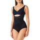 Maidenform Damen Formender Body ULTIMATE SLIMMER, Einfarbig, Gr. 38 (Herstellergröße: M), Schwarz (BLACK BK)