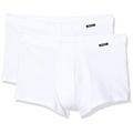 Skiny Herren Pant 2er Pack Cotton Advantage Boxershorts, Weiß, XL