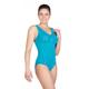 belly cloud Damen Body figurformender seamless Body mit V-Ausschnitt, Gr. 46/48 (XXXL), Türkis (smaragd)