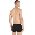 Tommy Hilfiger Herren 3er Pack Boxershorts Trunks Unterwäsche, Mehrfarbig (Black/Grey Heather/White), L