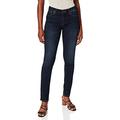 Cross Jeans Damen Anja Hose, Blau (Dark Blue Used 077), W27/L34 (Herstellergröße: 27)