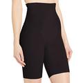 Maidenform Damen Firm Foundations - Hi-waist Thigh Slimmer Miederhose, Schwarz (Black Xbk), L EU