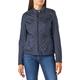 Geox Damen Woman Jacket JKT Kapuzenjacke, Blau (Night), 44