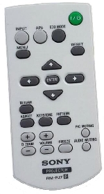 Fernbedienung SONY VPL SX125 148922211 / RM-PJ7 Fernbedienung Image