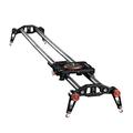 Walimex Pro Carbon Video Slider Pro (100 cm, ruckelfreie Kamerafahrten, inklusiv Transporttasche und Wasserwage) schwarz