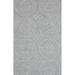 Gray 24 x 0.42 in Area Rug - Ophelia & Co. Galen Handmade Silver Area Rug Wool | 24 W x 0.42 D in | Wayfair OPCO3322 39939321