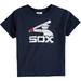 Toddler Soft As A Grape Navy Chicago White Sox Cooperstown Collection Shutout T-Shirt